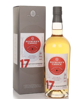 Knockdhu 2006 Hepburns Choice 17 år Speyside Single Malt Scotch Whisky 70 cl 46%